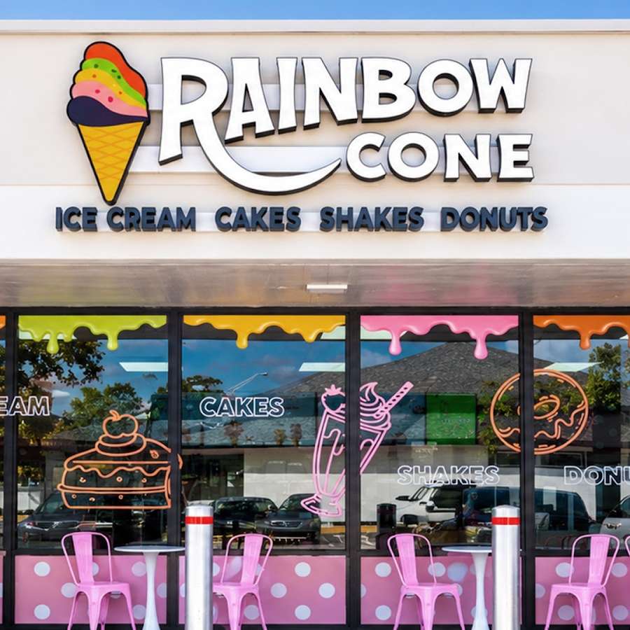 The Original Rainbow Cone