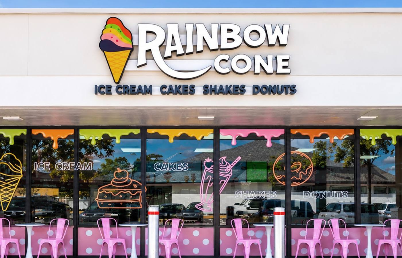 The Original Rainbow Cone